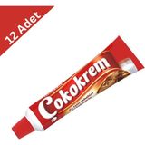 Ülker Çokokrem Tüp 40 G x 12 Adet - Pratik ve Eğlenceli Fındık Kreması - 1 Adet