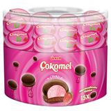 Ülker Çokomel Marshmallow 15'Li 12G Çilekli Bisküvi 180G 6'Li Avantaj Paketi