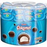 Ülker Çokomel Marshmallow 15'li 180G Kakaolu Bisküvi 6'li Avantaj Paketi - 6 Adet