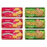 Ülker Çokoprens 10'lu 300 gr & Probis 10 lu 280 gr 6 lı Karma Paket