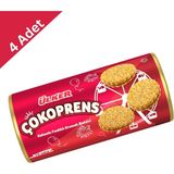 Ülker Çokoprens (10’lu) x 4 Adet - Nesillerin Vazgeçilmezi Çikolatalı Bisküvi Klasiği - 1 Adet