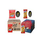 Ülker Çubuk Kraker 80 Gr 20 Adet Eti Balık Kraker 85 Gr 14 Adet Dev Paket Efsane Lezzetler