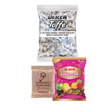 Ülker Damla Sakızlı Toffe 1kg, Lokumcuk 350g, Mehmet Efendi Türk Kahvesi 100g İkramlık Paket