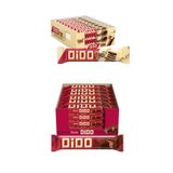 Ülker Dido Trio Sütlü 24 Adet & Dido Çikolatalı 24 Adet Set, Çıtır Gofret, 840g
