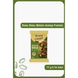 Ülker Dolu Dolu %32 Bütün Antep Fıstıklı Sütlü Çikolata - 77 Gram - 36 Adet - 1 Adet - Miktar