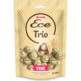 Ülker Ece Trio 300 gr Beyaz ve Sütlü Çikolata Bütün Fındıklı Lezzetiyle İkramlık Keyfi