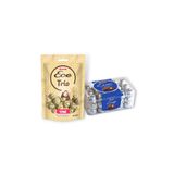 Ülker Ece Trio 300 gr & Ece Define 455 gr, Bütün Fındıklı, Beyaz ve Sütlü Çikolata, Combo Set
