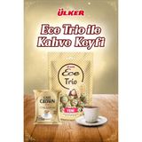 Ülker Ece Trio Kahve Keyfi Paketi, 300g, Fındıklı ve Kakao Kremalı Çikolata