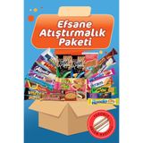 Ülker Efsane Atıştırmalık Paketi, 25 Adet Bisküvi ve Kraker Karışımı, Yaşayan Kalem Hediyeli