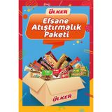 Ülker Efsane Atıştırmalık Paketi, Çikolata ve Bisküvi Karışımı, 16 Adet