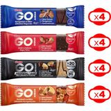 Ülker Go Ahead Karma Paket Protein & Meyve Bar X 16 Adet