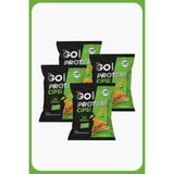 Ülker Go Ahead Protein Cipsi - Taco Aromalı - %20 Protein - 55 Gram - 4 Adet