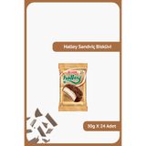 Ülker HALLEY - Çikolata Kaplamalı Tekli Bisküvi - 30 gram - 24 Adet