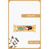 Ülker Halley Mini Granüllü Sütlü Çikolatalı Bisküvi - 88 Gram - 24 Adet