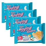 Ülker Haylayf Hindistan Cevizli Kremalı Sandviç Bisküvi 252 gr x 4 Adet