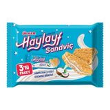 Ülker Haylayf Sandviç 3'lü Paket 252 gr Hindistan Cevizli Kremalı Bisküvi