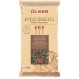 Ülker Kuvertür Fildişi 2,5 kg Beyaz Çikolata Lezzeti ile Pastacılık İçin İdeal