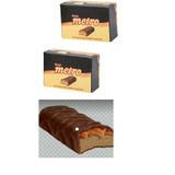 Ülker Metro Çikolata Karamelli Nugalı Bar, 36 Gr, 2x24 Adet