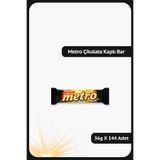 Ülker METRO Sütlü Çikolata Kaplamalı Karamel ve Nugalı Bar - 36 gram - 144 Adet