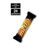 Ülker METRO Sütlü Çikolata Kaplamalı Karamel ve Nugalı Bar - 36 gram - 24 Adet