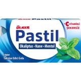 Ülker Pastil Okaliptüs Nane Mentol 8 Adet Şekersiz C Vitamini İçeren Takviye Edici Gıda