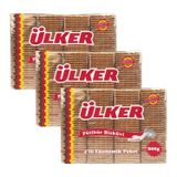 Ülker Pötibör Bisküvi, 800g, 3'lü Ekonomik Paket