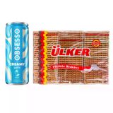 Ülker Pötibör Bisküvi & Obsesso Creamy Vanilya Ülker Pötibör Bisküvi & Obsesso Creamy Vanilya 2 Adet