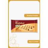 Ülker RULOKAT 9 Kat Tat - Fındıklı Rulo Gofret - 42 gram - 12 Adet