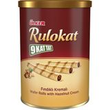 Ülker Rulokat Fındık Kremalı Rulo Gofret Bisküvi 170 gr Lezzetli Tatlı Atıştırmalık
