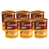 Ülker Rulokat Gofret 170G Fındıklı Rulo Gofret 6'Li Avantaj Paketi