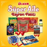 Ülker Süper Aile Çikolata Şeker Bayram Paketi Sütlü Çikolata 2 kg Lezzetli İkramlıklar