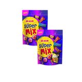 Ülker Süper Mix Karışık Jelibon, Çikolata ve Şekerleme Paketi, 300.6 G x 2 Adet ÜlkerSüperMix2lis