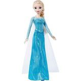 Ülkesi Oyuncakları Karlar Ülkesi Filmindeki'let It Go'şarkısını 4 Dilde Seslendiren ve Filmdeki Kıyafetini Giyen Şarkı Söyleyen Bebek JDX52