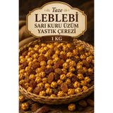 ÜLKÜ KURUYEMİŞ (1 KG) Taze Leblebi Sarı Kuru Üzüm Yastık Çerezi Hediyelik Tatlı Atıştırmalık