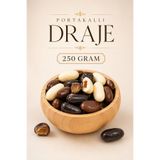 ÜLKÜ KURUYEMİŞ (250 GR) Portakallı Draje Hediyelik Tatlı Atıştırmalık