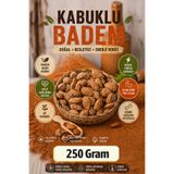ÜLKÜ KURUYEMİŞ (250 GR) Taze Tuzlu Kabuklu Badem Hediyelik Atıştırmalık - 1. Sınıf Premium Kalite