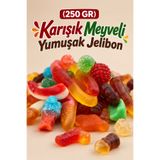 ÜLKÜ KURUYEMİŞ (250 GR)Karışık Meyveli Yumuşak Jelibon Çeşitleri Tatlı Atıştırmalık - 1. Sınıf Premium Kalite