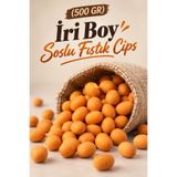 ÜLKÜ KURUYEMİŞ (500 GR) İri Boy Soslu Fıstık Cips Atıştırmalık