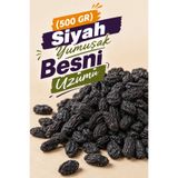 ÜLKÜ KURUYEMİŞ (500 GR) Siyah Yumuşak Besni Üzümü Hediyelik Tatlı Atıştırmalık