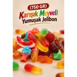 ÜLKÜ KURUYEMİŞ (750 GR) Karışık Meyveli Yumuşak Jelibon Çeşitleri Tatlı Atıştırmalık - 1. Sınıf Premium Kalite