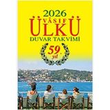 Ülkü Takvimcilik 2026 Vasıf Ülkü Duvar Takvimi Murat Tunalı Türkçe Yayın