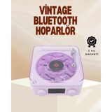 Ulora Retro Pikap Hoparlör – Şarjlı Kablosuz Projektör ve Gece Lambası