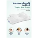 Ulralüks Boyun Destekli Visco Ortopedik Yastık - 68X39x13-11Cm