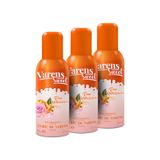 Ulric De Varens Varens Sweet Rose Mandarine Çiçeksi Meyvemsi Kadın Body Fragrance Deodorant Set 3x150 ML