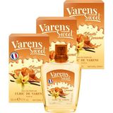 Ulric de Varens Varens Sweet Vanille Caramel Kadın Parfüm EDP 3'lü Set 150 ml Vanilya Kokusuyla Tatlı Bir Deneyim
