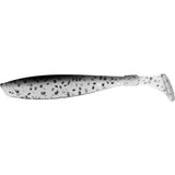 Ulti Baits Minnow Shad Silikon Balık Yem 70mm 1,6gr 4 Adet - Beyaz - Siyah