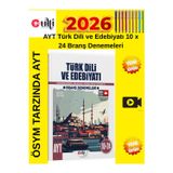 Ulti Yayınları Ayt Türk Dili Ve Edebiyatı 10 X 24 Branş Denemeleri+Android Kalem