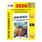 Ulti Yayınları Tyt Sosyal Bilgiler 15 X 20 Branş Denemeleri+Android Kalem