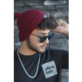 ultima bala Katlamalı Unisex Bere BORDO Tek Beden