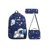ULTIMATE BAG Okul Çantası Erkek Okul Çantası 3lü Set Okul Çantası Desenli Lüx Okul Çantası Termal Termoslu Beslenme